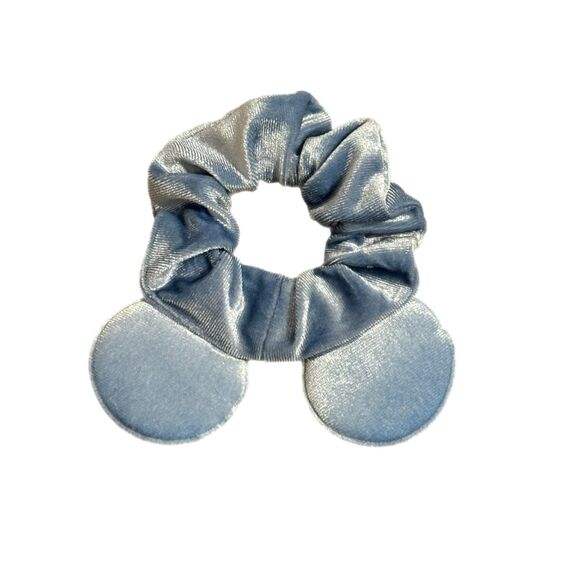 Red Polka-Dot Sequins Mickey Mouse Ears, Minnie Mouse Ears, Disney Scrunchies - Picture 3 of 3